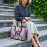 Catholight Faithful Bloom Leder-Tragetasche