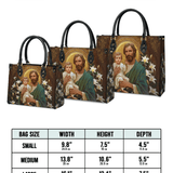 Catholight  Guardian of Faith and Purity Leather Bag