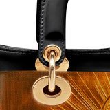 Catholight Die Lilie der Reinheit Damen-Ledertasche