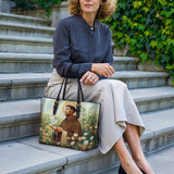 Katholische Ledertasche „Harmonie des Heiligen Franziskus“