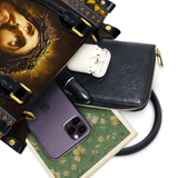 Catholight Crown of Thorns und Sunflower Grace Ledertasche