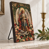 Catholight Archangel's Triumph Devotional Wooden Art