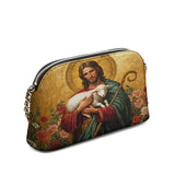 Catholight Lamb of Grace Leather Crossbody Bag