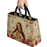 Catholight Little Flower Lady Ledertasche