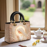 Catholight Rose Halo Devotion Damen-Ledertasche