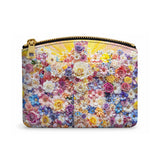 Catholight Floral Resurrection Leather Rosary Pouch