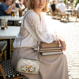 Katholische Leder-Umhängetasche „Die Heilige Eucharistie“