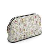 Catholight The Timeless Faith Leder-Umhängetasche