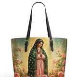 Catholight Roses of Guadalupe Ledertasche