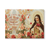 Catholight Little Flower Elegance Canvas Wall Art