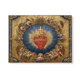 Catholight Sacred Heart of Divine Love Canvas Wall Art
