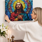 Catholight Glorious Christ Canvas Wall Art