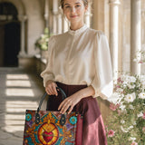 Catholight Ledertasche „Ewige Flamme der Liebe“