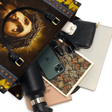 Catholight Crown of Thorns und Sunflower Grace Ledertasche