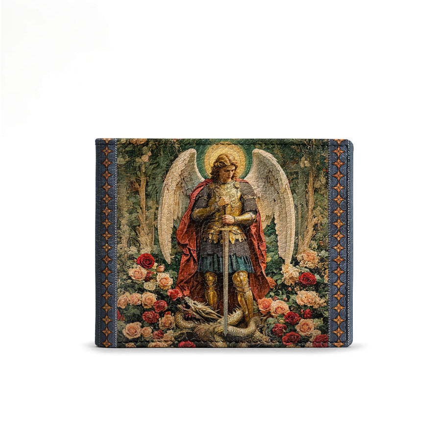 Katholische Herrenbrieftasche „Liturgische Eleganz“