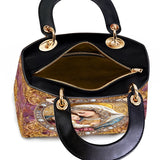 Catholight Divine Madonna und Kind Damen-Ledertasche
