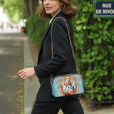 Catholight Our Lady of Grace Leder-Umhängetasche