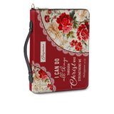 Catholight Blooming With Faith Personalized Bible Cover