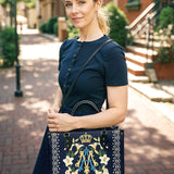 Catholight  Crown Of Grace Leather Bag