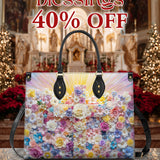 Catholight  Floral Resurrection Leather Bag