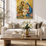 Catholight Holy Family in Divine Grace Canvas Wall Art