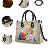 Catholight Mother Of Tender Mercy Leather Bag