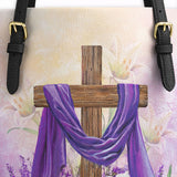 Catholight Faithful Bloom Leder-Tragetasche