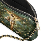 Catholight „Das Kreuz der Erlösung“ Leder-Umhängetasche