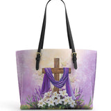 Catholight Faithful Bloom Leder-Tragetasche