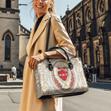 Catholight Ledertasche „Unbeflecktes Herz Mariens“