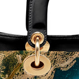 Katholische Lady of Lourdes Damen-Ledertasche