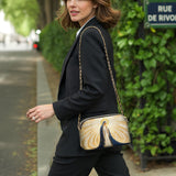 Catholight Our Lady's Eternal Glow Leder-Umhängetasche