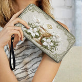 Catholight  The Holy Eucharist Leather Wallet Purse