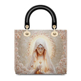Katholische Eucharistische Gnaden-Damen-Ledertasche