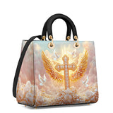 Catholight Dove of Peace Damen-Ledertasche
