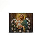 Katholische Herrenbrieftasche „Liturgische Eleganz“
