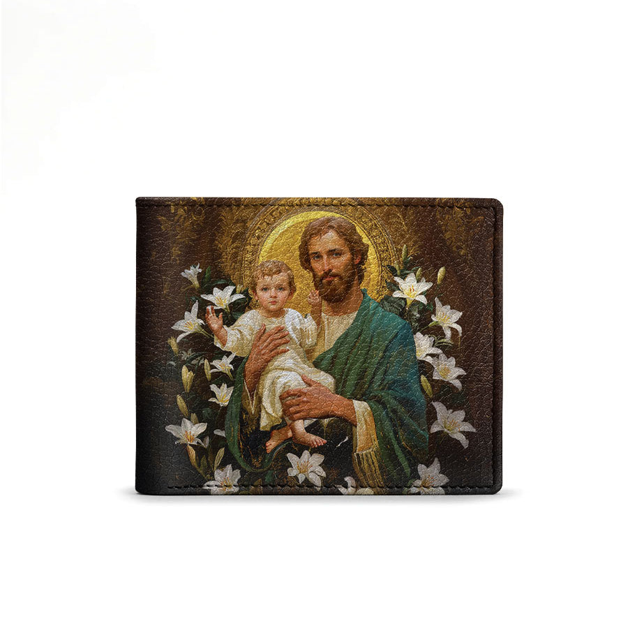 Katholische Herrenbrieftasche „Liturgische Eleganz“