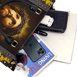 Catholight Crown of Thorns und Sunflower Grace Ledertasche