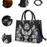 Catholight Andachts-Ledertasche „Der Heilige Geist und die Lilie“