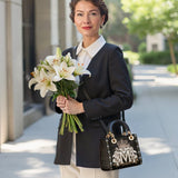 Catholight The Divine Monogram Damen-Ledertasche