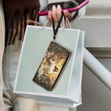 Catholight Resurrection Bloom Ledergeldbörse