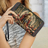 Catholight  Archangel's Triumph - Leather Wallet Purse