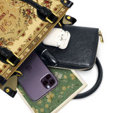 Katholische Psalm-des-Friedens-Ledertasche