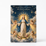 Catholight The Queen of Heaven Devotional Wooden Art Quote