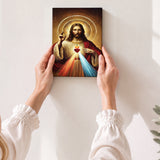 Catholight A Testament of Grace and Compassion Wooden Art