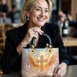 Catholight Dove of Peace Damen-Ledertasche