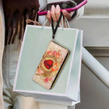 Katholische Ledergeldbörse „Heiliges Herz der Gnade“