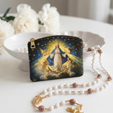 Catholight The Queen of Heaven Leather Rosary Pouch