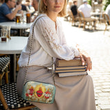 Catholight Trinity of Love Leder-Umhängetasche