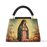 Catholight Rosen von Guadalupe Ledertasche